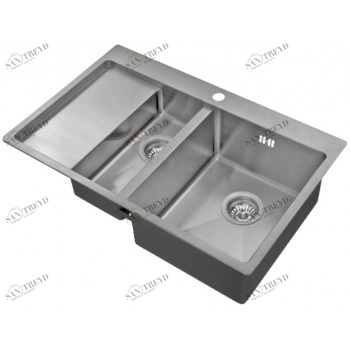 ZorG INOX R 5178-2-R Мойка кухонная прямоугольная Zorg 
