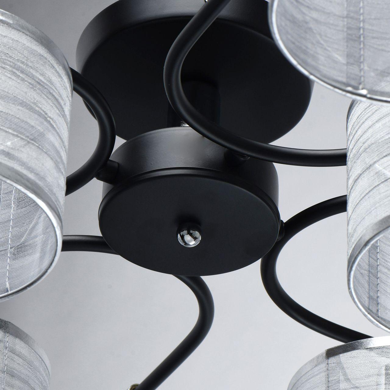 Потолочная люстра De Markt Конрад 667011908 DE MARKT ДИЗАЙНЕРСКИЕ, КОНРАД 00-3888721 Серебро  - Вид №2