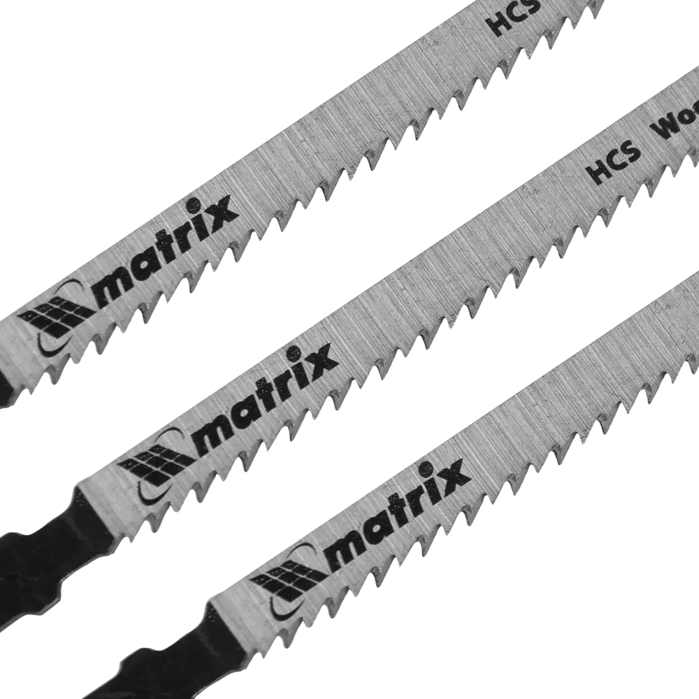 Пилка для лобзика по дереву Matrix T101B быстрый рез, 3 шт. 84865341 STLM-2022729  - Вид №1