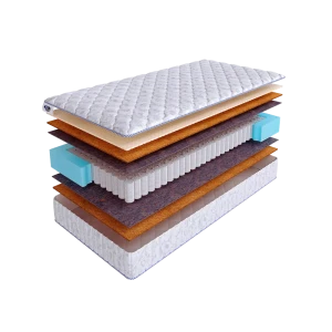 90970422 Матрас SkySleep NATIVE Combi Medium S500 85x185 см независимый пружинный блок, односпальный, ортопедический, латексный, STLM-1480740