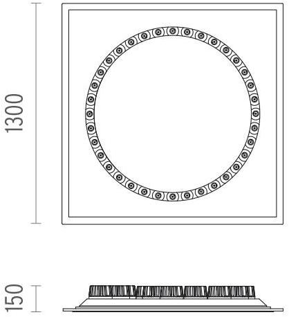 Flos Линейный световой профиль для светодиодных модулей Architectural collection - downlights sun-id-1487919 - Вид №9