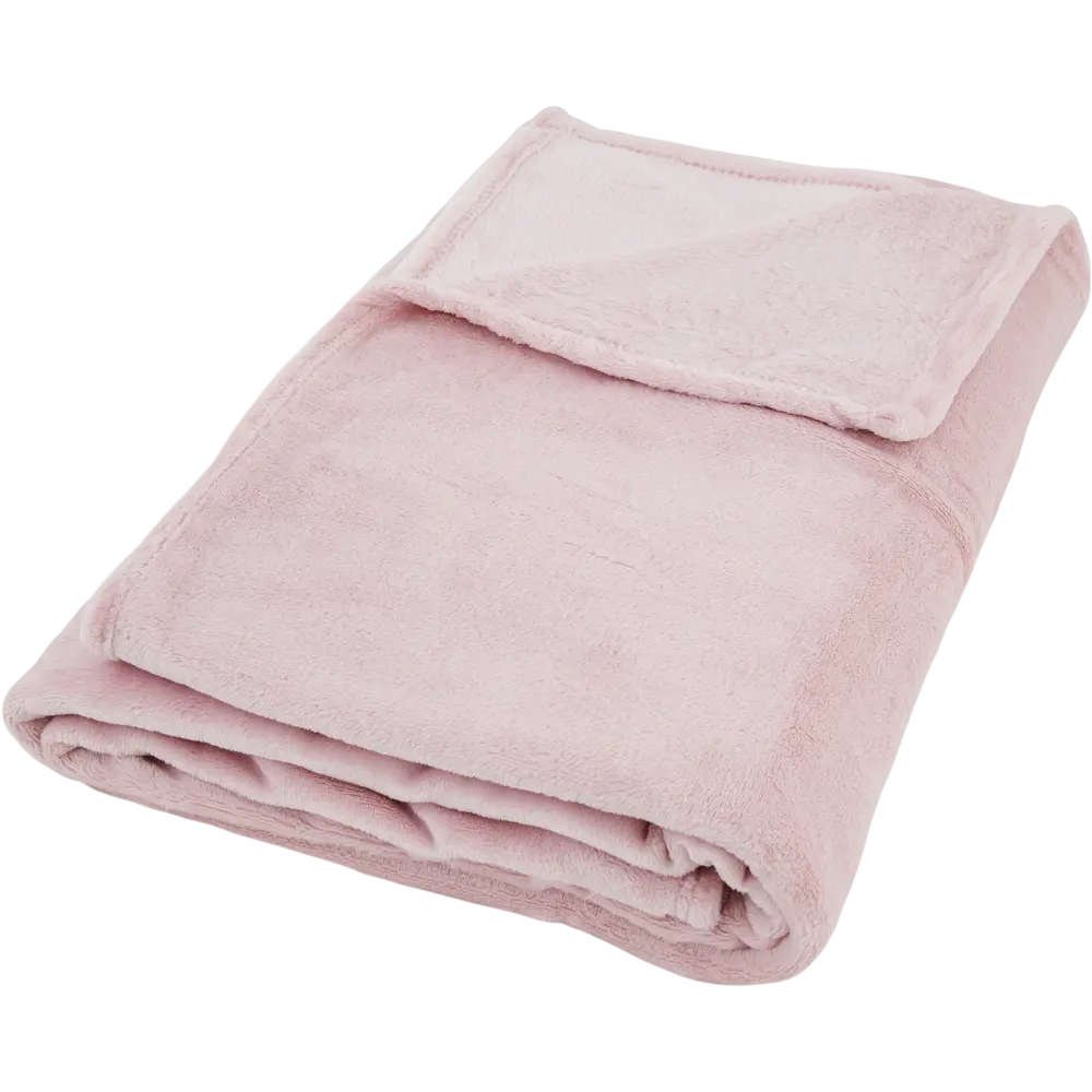 Плед Chogolisa 180х200 см фланель цвет розовый BELEZZA Подиум STLM-2033784 - Вид №2