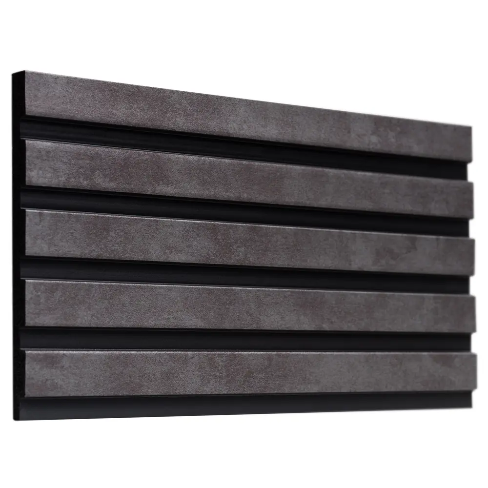Панель стеновая Decor-Dizayn 904-70 10x150x3000 мм темно-серый 89338449 STLM-2085048 