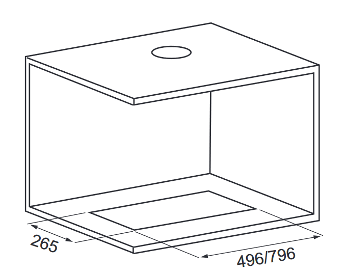 9974703 Вытяжка полновстраиваемая KRONA ARVEN 900 S белый/белый STDN-0000157 - Вид №12