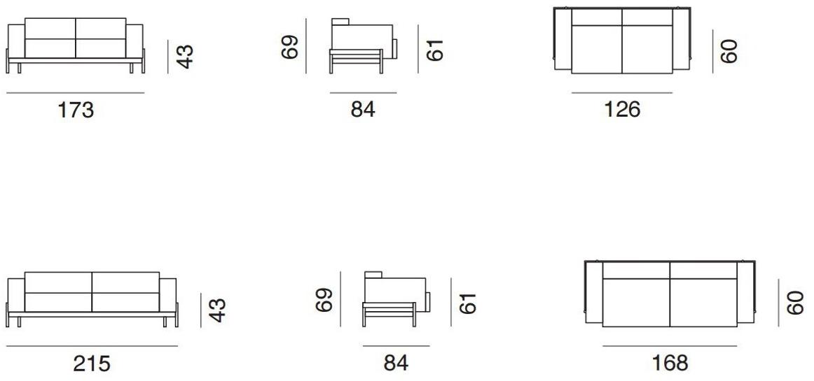 de Sede 2-местный тканевый диван Ds-21 sun-id-1474747 - Вид №5