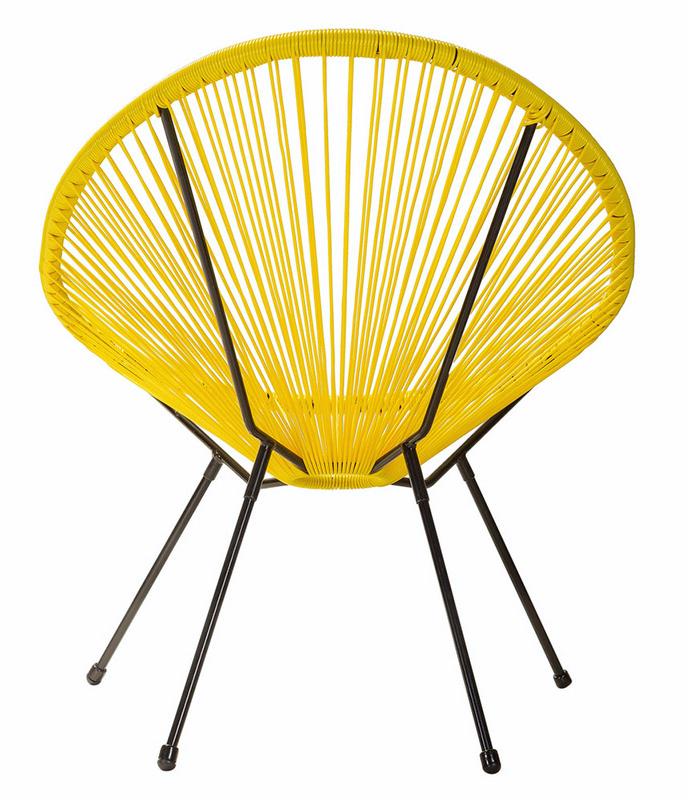 50663 Кресло Acapulco yellow R-HOME 870154 - Вид №3