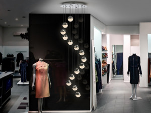 109025 Подвесной светильник LED 14L Ø51 DIM BLUETOOTH хром Schuller Sphere