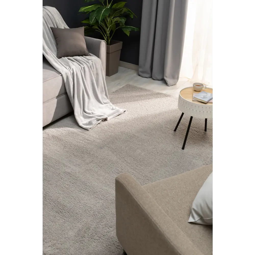 Ковер полиэстер Ribera 120x170 см цвет светло-серый 82388096 STLM-2145581 Santreyd  - Вид №4