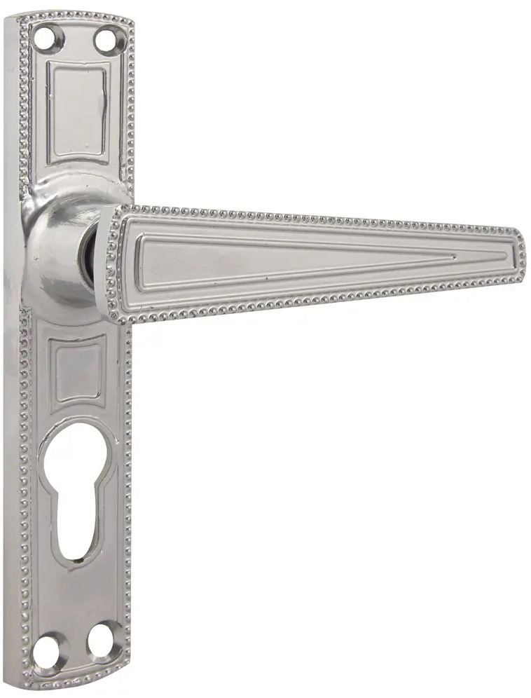 ЗЕНИТ Ручка на планке для входных и межкомнатных дверей 15291066