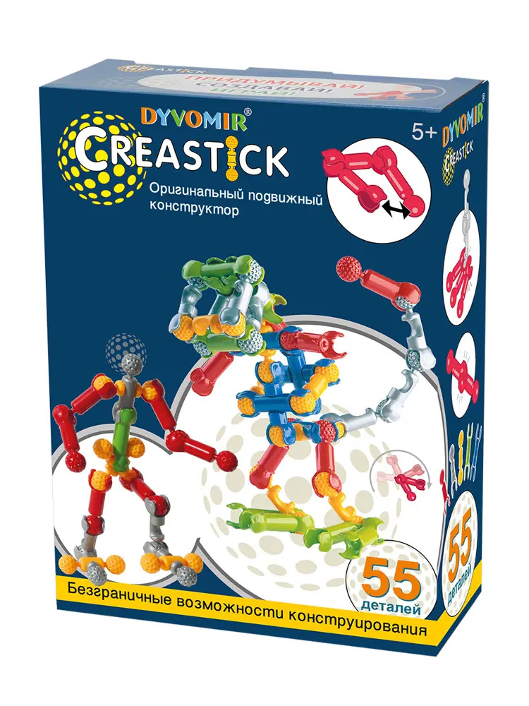 91169324 Конструктор Creastick 55, коробка STLM-0508206