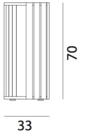 Medulum Круглый высокий журнальный столик из ореха Palafitte Pal.70  - Вид №3