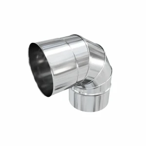 Отвод для дымохода Коракс D135 220x135 мм нержавеющая сталь 0.5 мм