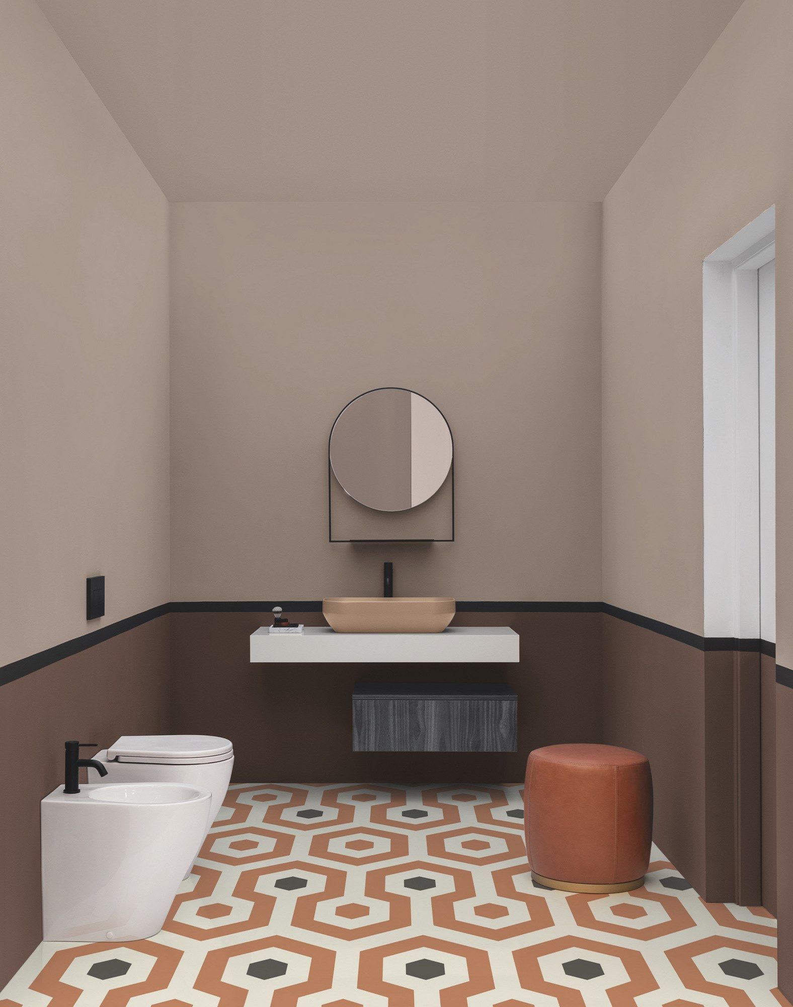 Напольное керамическое биде Axa Avani ARCH-00007153