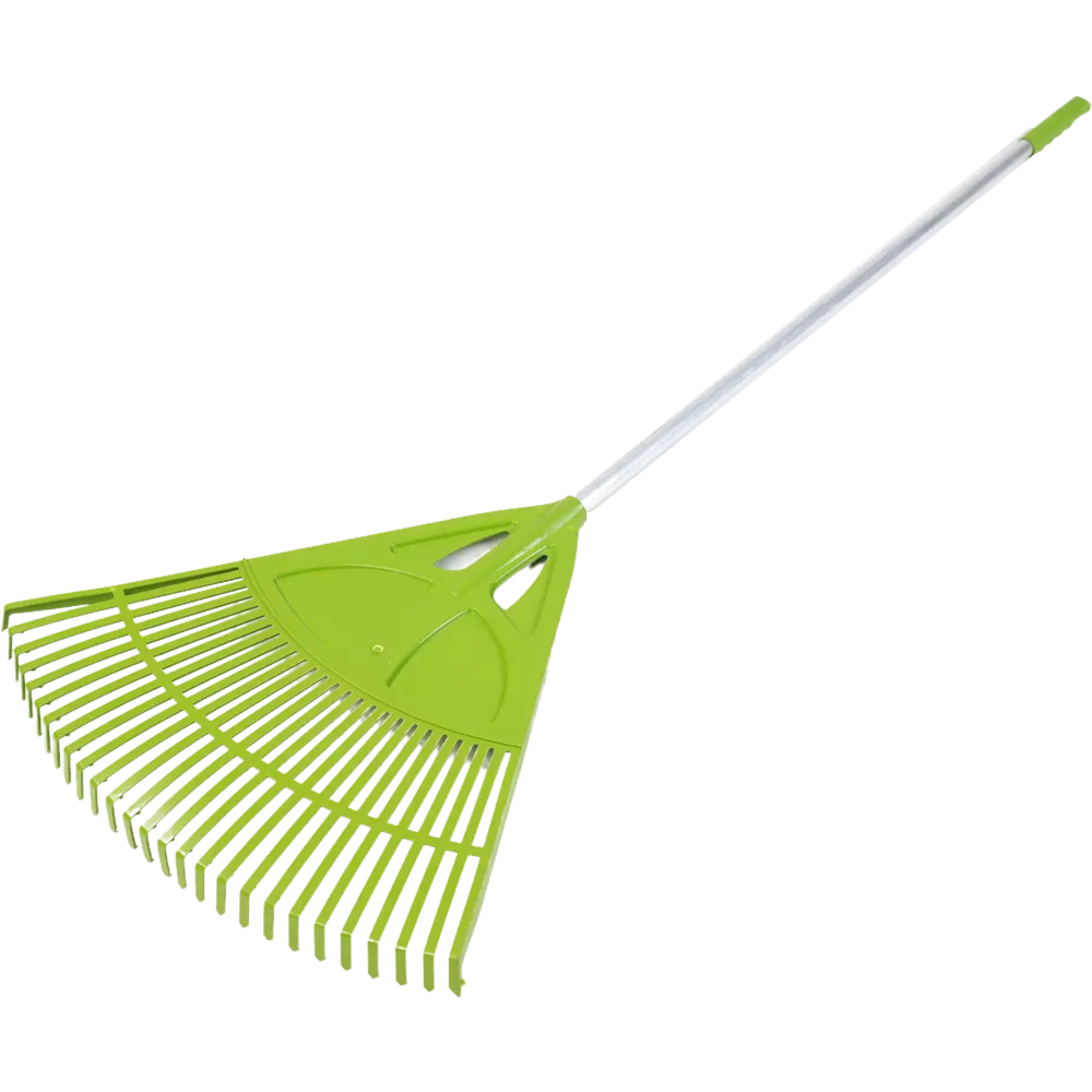 Грабли 27 зубьев 177 см пластик с алюминиевым черенком ПАВЛОВСКАЯ ЗАРЯ STLM-2198059