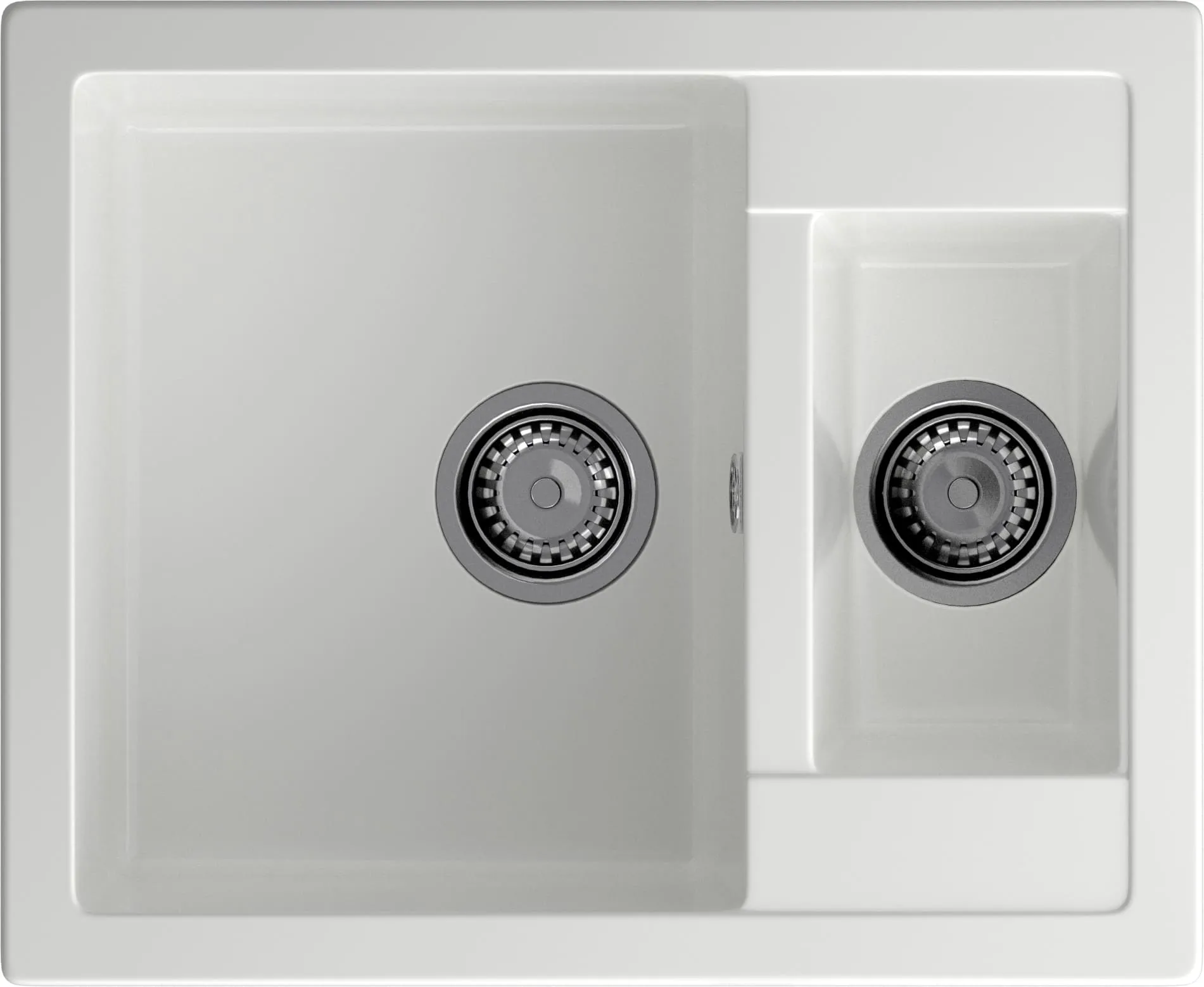 Кухонная мойка Искусственный камень QUADRO S223 GranFest Q-610K-S223