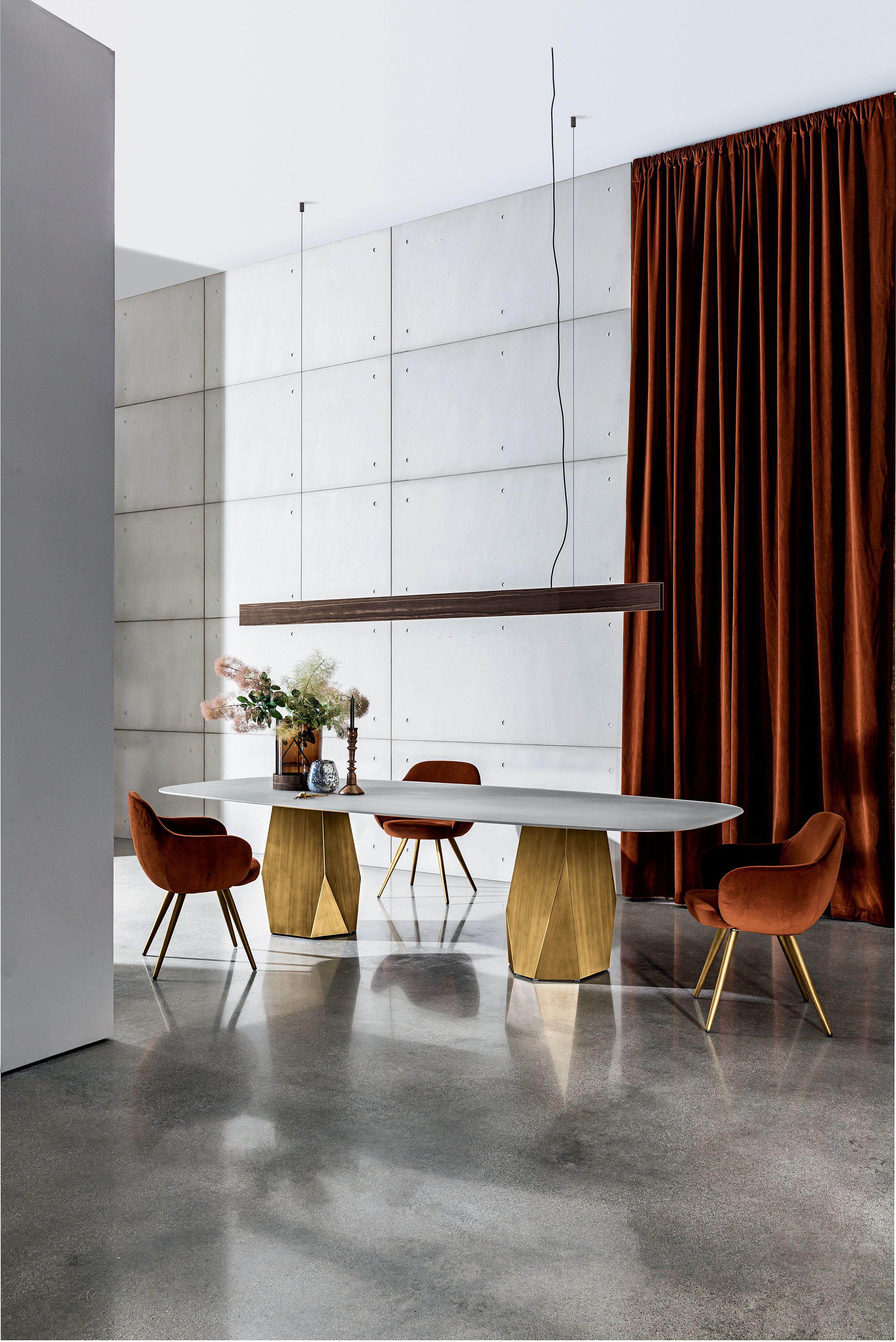 Прямоугольный стол из закаленного стекла Sovet Italia Deod ARCH-00047233 - Вид №3