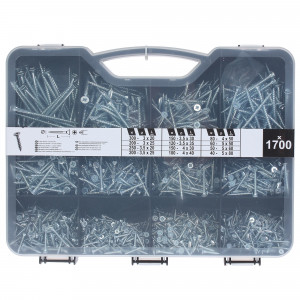 15688162 Саморезы по дереву Standers, оцинкованная сталь, 1700 шт.