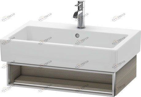 VE600503131 Тумбочка подвесная Vero #VE6005 650 x 431 мм Сосна серебристая, декор Duravit