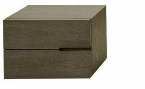 PIANCA Тумбочка прикроватная лакированная прямоугольная с ящиками Segno