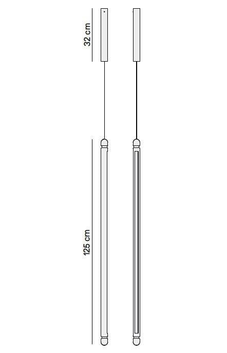Дуб светодиодный подвесной светильник NOMON Linea ARCH-00055215 - Вид №2