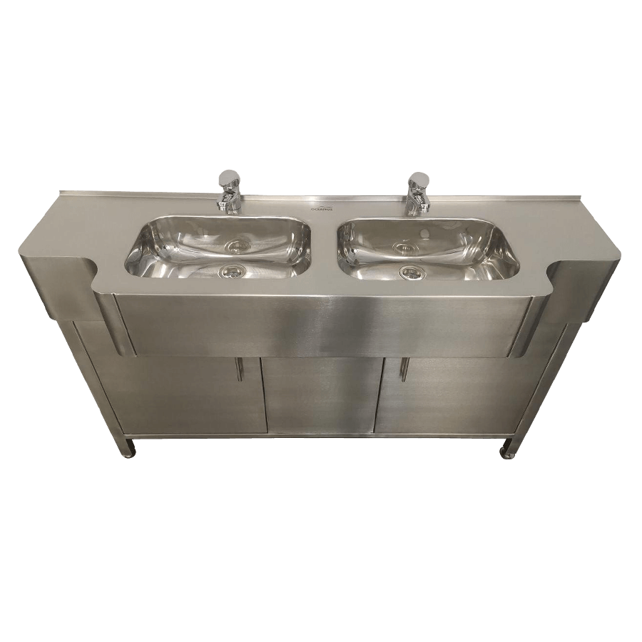 3-004.1  Раковины коллективные Public Steel  - Вид №1