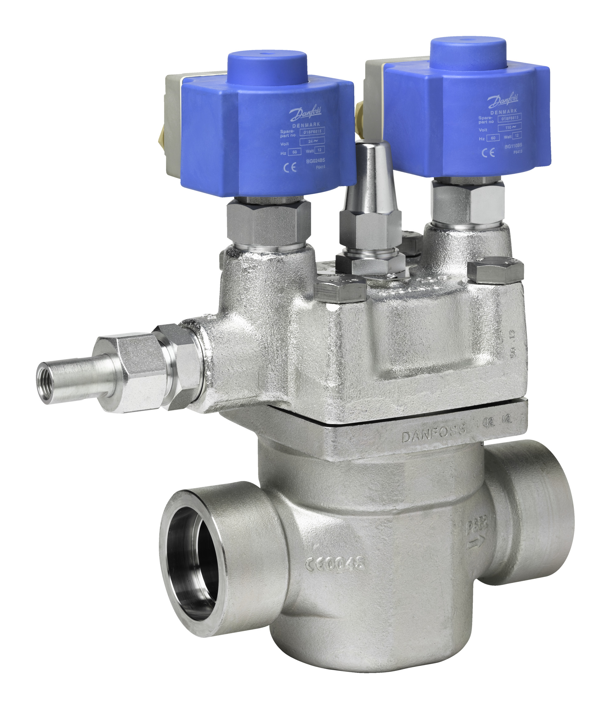 Danfoss ICLX — двухступенчатые клапаны ICLX 150 (D 150) Клапан соленоидный 027H7167  - Вид №11