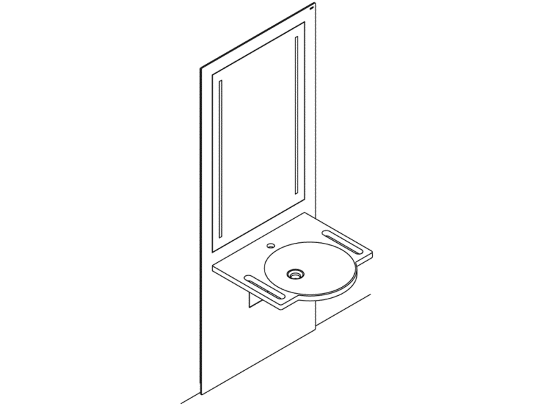 S50.01.212010 Туалетный модуль HEWI S 50 Module  - Вид №5