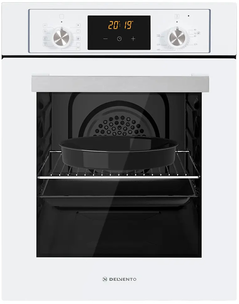 91376684 Электрический духовой шкаф Delvento V4EW59001 45x59.5x56.5 см цвет белый STLM-0884729