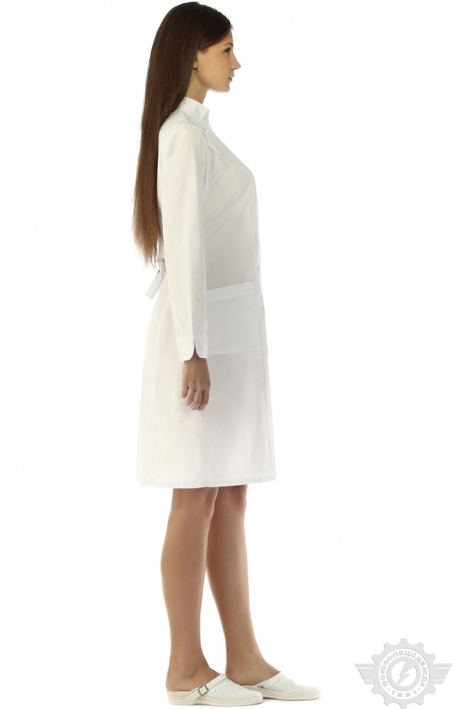 63532 Халат "Виктория"  Медицинская одежда  размер 50/158-164 Спецодежда  - Вид №8