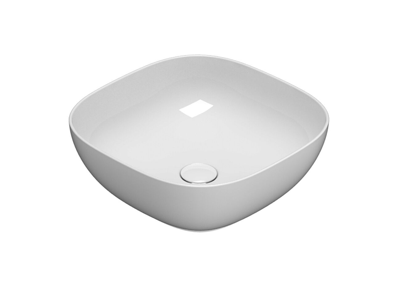 Керамическая раковина с одной столешницей Ceramica Globo чаши ARCH-00033455 - Вид №1