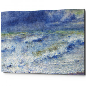 896522161_2628 Картина «Морской пейзаж» (холст, галерейная натяжка) Object Desire