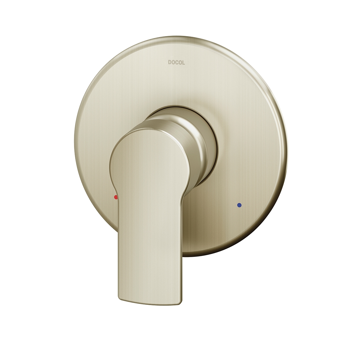 00848644 Однорычажная отделка для душа низкого давления 3/4" матовый никель Docol ARGON 