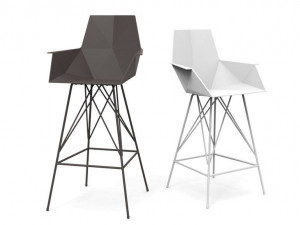085848 Полубарный стул Vondom Faz