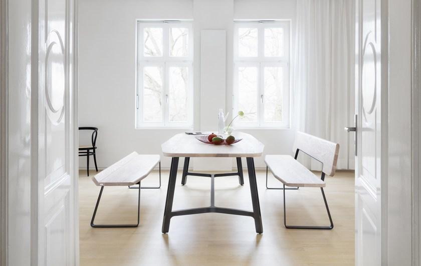 Thonet Деревянная скамейка со спинкой S 1090 S 1095 - Вид №4