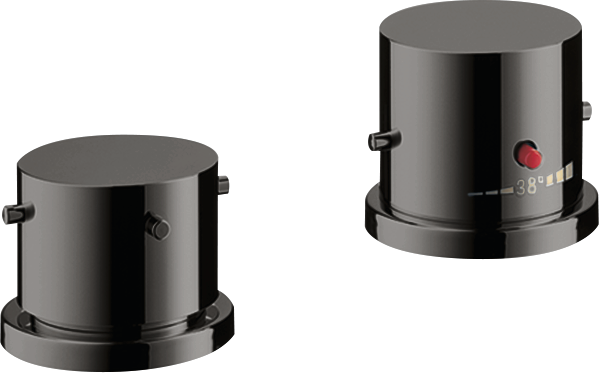 10480330 Термостатический смеситель на край ванны на 2 отверстия с нулевой ручкой AXOR STARCK