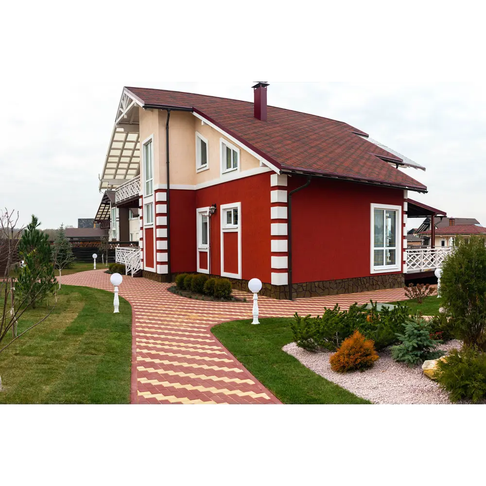 Бордюрный камень BRAER для ландшафтного дизайна 1000x80x200 мм 82001780 STLM-0016939 - Вид №2