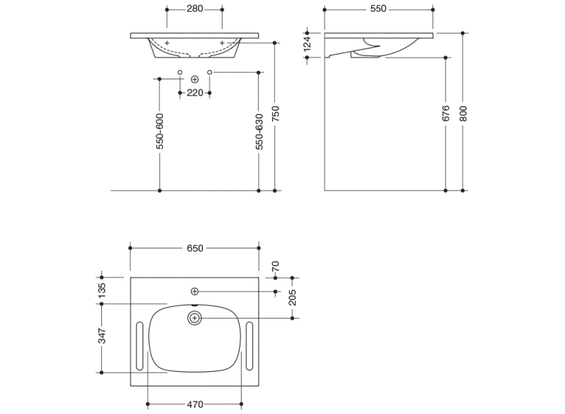 M40.11.503 суета сует HEWI Waschtische  - Вид №1