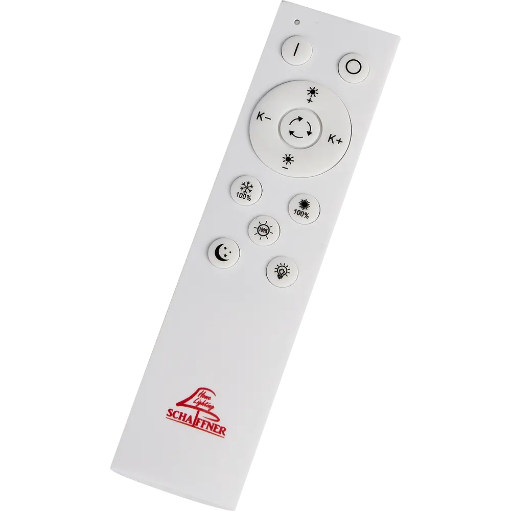 Люстра потолочная светодиодная Schaffner Dito 3590-600 WH с пультом управления 25 м² регулируемый белый свет цвет белый STLM-2002516 - Вид №6