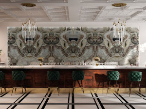 Декоративная панель из алюминия, стекла или ПММА