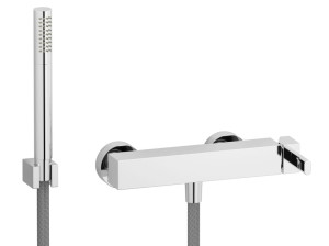 Смеситель для душа с 3 отверстиями и ручным душем