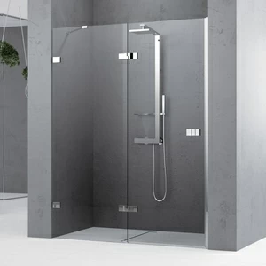 Novellini. Двери в нишу 120 см 2P на брекетах GALA 2