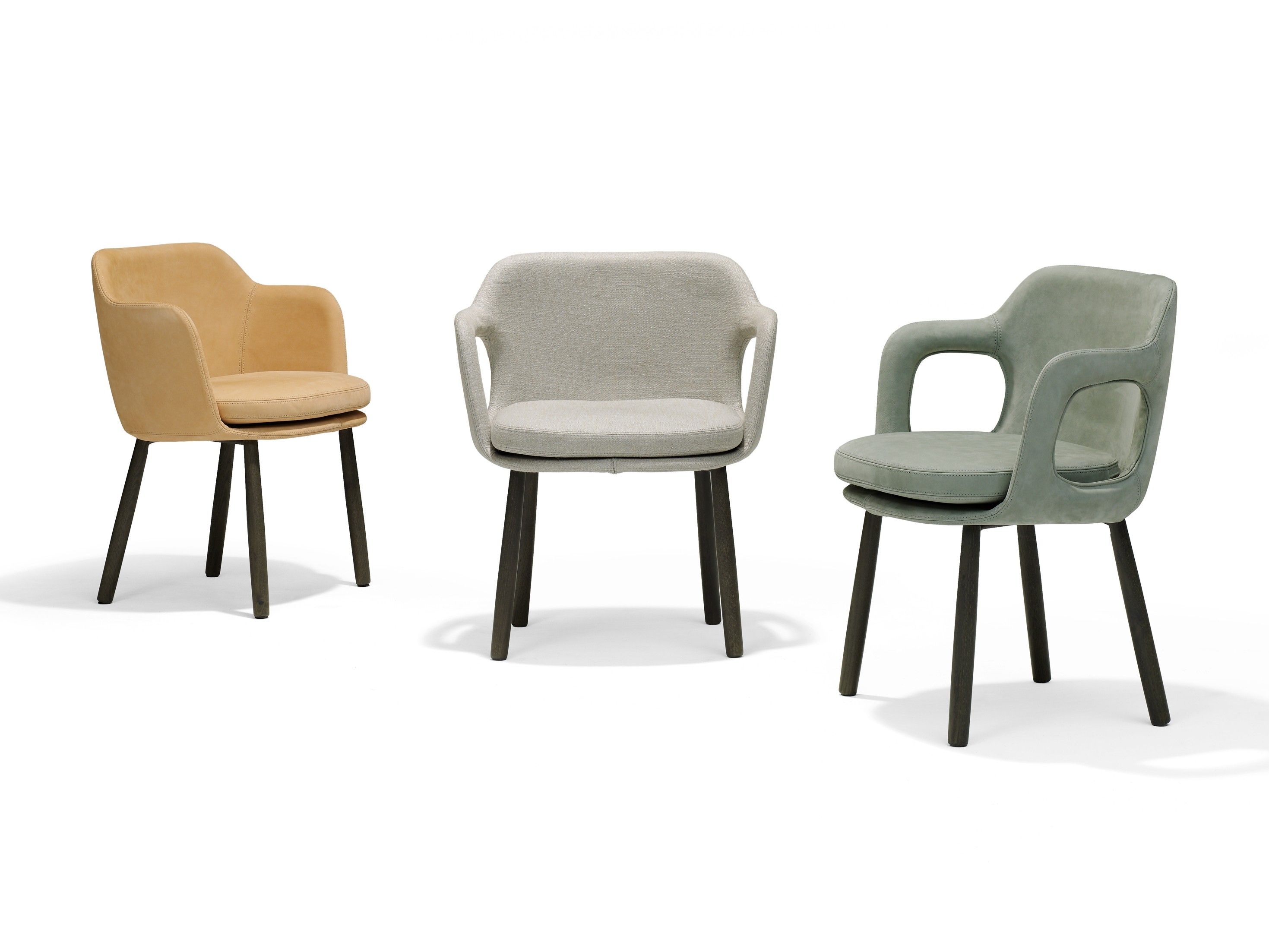 Мягкий тканевый стул с подлокотниками Linteloo Heath ARCH-00087118 - Вид №1