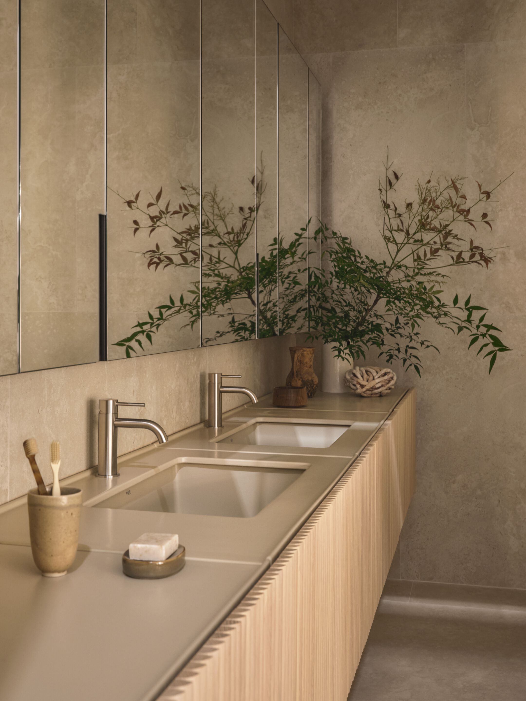 Керамическая раковина с утопленным под столом прямоугольная раковина Ceramica Cielo Filo ARCH-00074650 - Вид №1