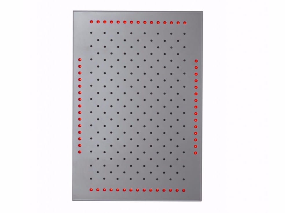 Металлическая Светодиодная насадка для душа tender rain Soffione doccia con cromoterapia ARCH-00061446 - Вид №1