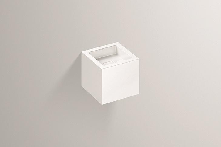 4271000000 Умывальник, wt.qs325x, белая, proshield Alape серия Q 