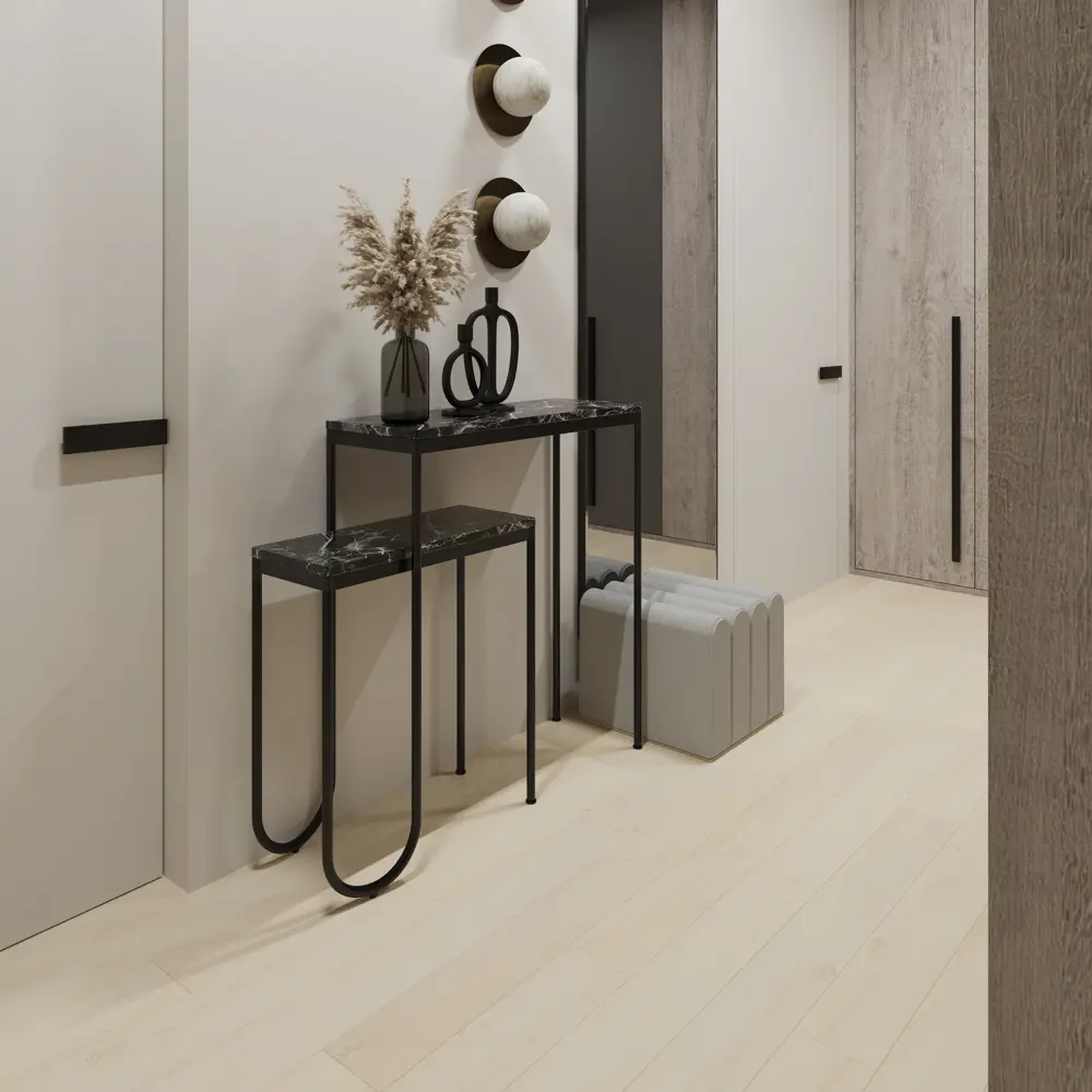 91033991 Ламинат AlixFloor City Line Дуб белый светлый 33 класс толщина 12 мм с фаской 1.342 м² STLM-0451031