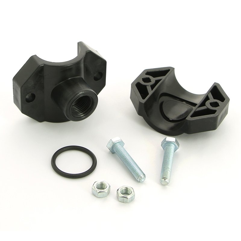 Врезка монтажная 40 x 3/4" ВР, 2 болта, для труб ПНД UNIDELTA 1019040003 - Вид №1