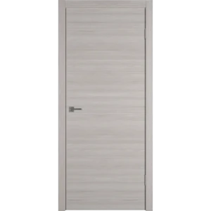 Комплект двери Канзас глухая 60x200 см ПВХ цвет дуб европейский серый с добором 150 мм 89430019 STLM-2192631