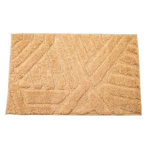 Коврик для ванной SWENSA Noor — уют и безопасность в бежевом исполнении 89379354