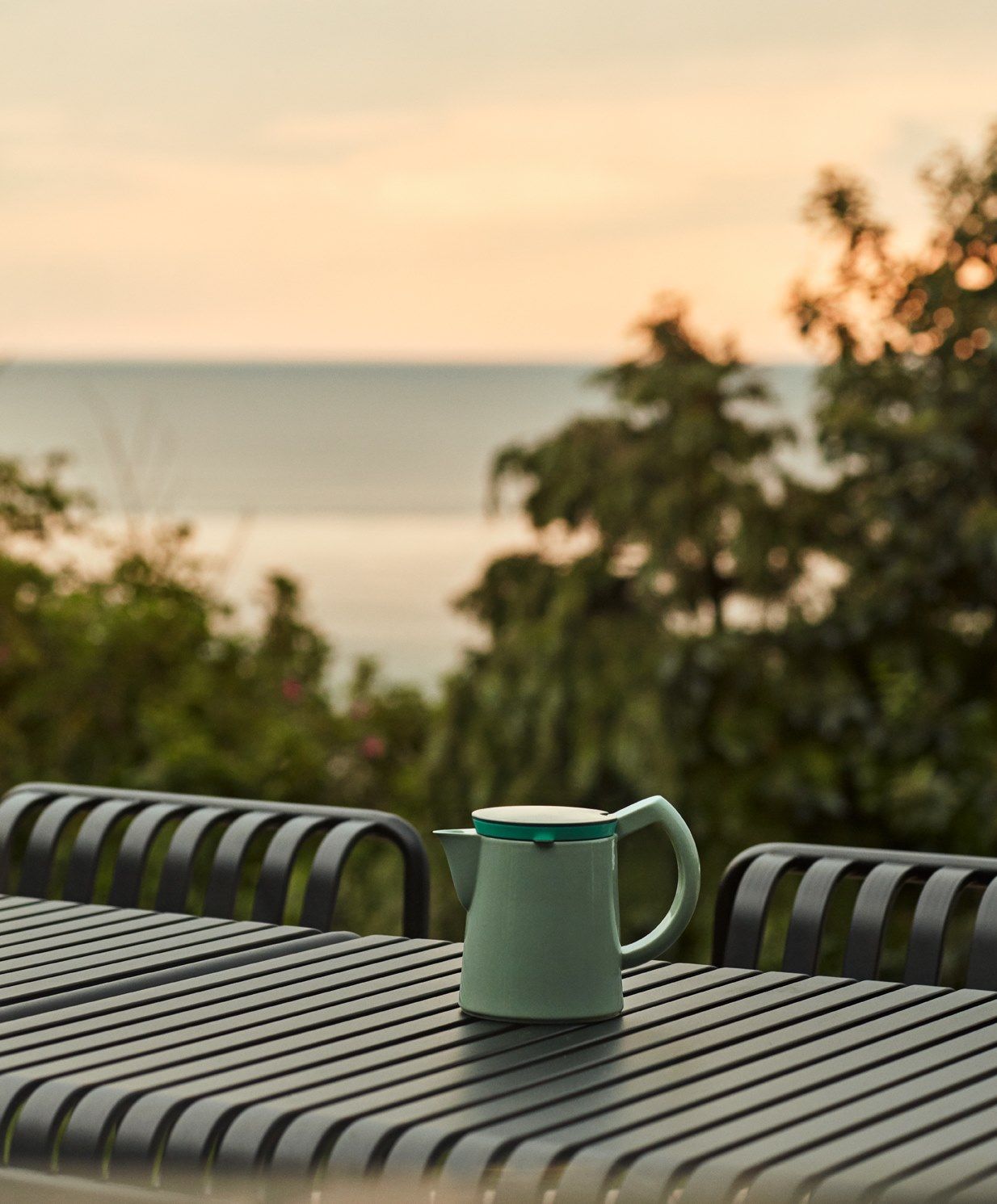 Стальной садовый стул с подлокотниками Hay Палисад ARCH-00052646 - Вид №8